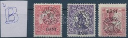 ** 1919 3 Klf Bélyeg, Lemezhiba A 'B' Betűn, Bodor Vizsgálójellel - Other & Unclassified