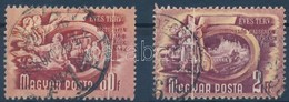 O 1951 Ötéves Terv II. 60f és 2Ft Papírránccal - Otros & Sin Clasificación