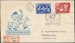 1952 Bélyegnap Ajánlott FDC - Sonstige & Ohne Zuordnung