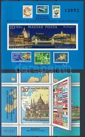 ** 1982-1983 Bélyegnap (55.) + Interparlamentáris Unió 1-1 Vágott Blokk (7.200) - Sonstige & Ohne Zuordnung