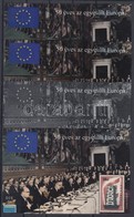 ** 2007 Egyesült Európa 4 Db-os Emlékív Garnitúra Azonos Sorszámmal (30.000) - Otros & Sin Clasificación