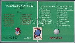 O 2008 Asztalitenisz Európa Bajnokok - Otros & Sin Clasificación