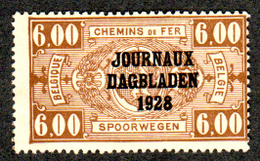 Belgio-B-0002 - Emissione Per Giornali 1928 (+) Hinged - Senza Difetti Occulti. - Periódicos [JO]