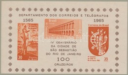 ** 1965 Rio De Janeiro Blokk Mi 14 - Otros & Sin Clasificación