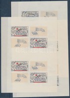 ** 1977 A Béke és Együttműködés Európája Vágott Kettős Kisívsor (pici Hajtás Az Egyik ív Keretén) Mi 2407-2409 - Other & Unclassified