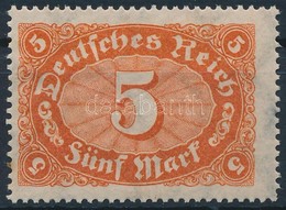 ** 1921 Mi 194 B Signed: Infla Berlin (kis Rozsda / Stain) - Otros & Sin Clasificación