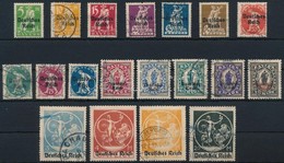 ** * 1920 Forgalmi Sor 10M Nélkül Mi 119-138 I (119**, 135**) - Otros & Sin Clasificación