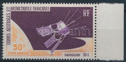 ** 1966 Űrkutatás; D1 Műhold ívszéli Bélyeg Mi 35 - Otros & Sin Clasificación