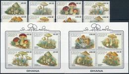 ** 1990 Gombák Sor Mi 1449-1456 + Blokksor Mi 164-165 + 2 Db FDC - Other & Unclassified