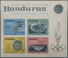 ** 1964 Tokiói Nyári Olimpia Blokk Mi 6 A - Otros & Sin Clasificación