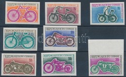 ** 1969 Motorok és Kerékpárok Vágott Sor Mi 184-191 - Otros & Sin Clasificación
