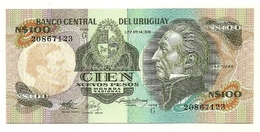 Uruguay - 100 Pesos 1980   +++++++++ - Uruguay