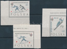 ** 1962 Síelés ívsarki Sor 1294-1296 C - Sonstige & Ohne Zuordnung