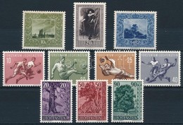 ** 1951-1959 Mi 301-303, Mi 322-325, Mi 377-379 (Mi EUR 135,-) - Otros & Sin Clasificación