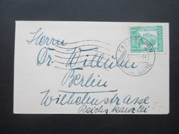 Bulgarien 1937 Zar Boris Nr. 226 EF Auf Kleinem Brief Nach Berlin Stempel Sofia Gare Bahnpost - Lettres & Documents