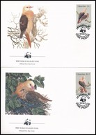 1985 WWF: Galamb Sor 4 Db FDC-n Mi 609-612 - Sonstige & Ohne Zuordnung