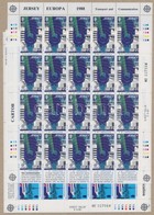 ** 1988 Europa CEPT Közlekedés és Távközlés Kisívsor Mi 435-438 - Otros & Sin Clasificación