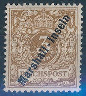 ** Marshall-Inseln 1899 Mi 7b Certificate: Steuer - Sonstige & Ohne Zuordnung