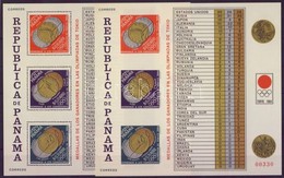 ** 1964 A Tokio-i Olimpia érmesei HUNGARIKA Fogazott és Vágott Blokk Mi 31A + B (apró Gumihibák) - Sonstige & Ohne Zuordnung