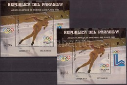 ** 1979 Téli Olimpia érmesei Nyolcasblokk Blokk Mi 352 + MINTA - Otros & Sin Clasificación