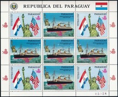 ** 1986 100 éves Szabadság-szobor New Yorkban: Hajók Kisív,
100 Years Statue Of Liberty In New York: Ships Mini Sheet
Mi - Otros & Sin Clasificación