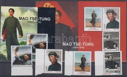 ** 2012 Mao Ce-tung Sor + Kisív + Blokk - Sonstige & Ohne Zuordnung