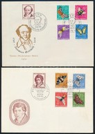 1954-1955 Mi 593-596 + Mi 618-622 1-1 FDC-n (Mi EUR 135,-) - Other & Unclassified