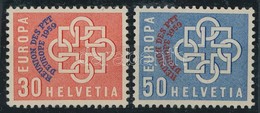 ** 1959 CEPT Európai Postakongresszus Mi 681-682 (Mi EUR 40,-) - Otros & Sin Clasificación