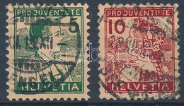 O 1915 Pro Juventute Sor Mi 128-129 - Other & Unclassified