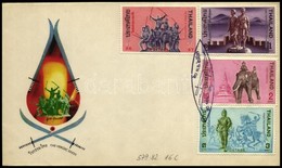 1970 Hősök Sor FDC-n Mi 579-582 - Sonstige & Ohne Zuordnung