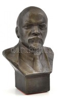 Olvashatatlan Jelzéssel: Lenin Büszt. Spiáter, M: 13 Cm - Sonstige & Ohne Zuordnung