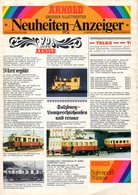 Catalogue ARNOLD NEUHEITEN-ANZEIGER 1976 Jubiläumsausgabe 70 Jahre - Allemand