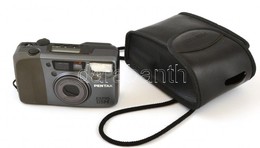 Pentax Espio 115M Filmes Kompakt Fényképezőgép, Jó állapotban, Eredeti Tokjával, Lemerült Elemmel, Nem Kipróbált - Fotoapparate