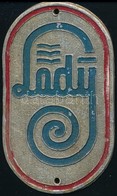 Lady Női Kerékpár Alumínium Emblémája, 7×4 Cm - Otros & Sin Clasificación