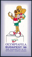 ** 1998 Olympiafila Budapest Levélzáró Bélyegfüzet, Teljes (24 Db Bélyeggel) - Ohne Zuordnung