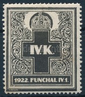 1922 Károly Király Gyász Levélzáró - Ohne Zuordnung