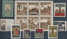Németország 1900-1930 16 Db Levélzáró, Közte Kisív - Sin Clasificación