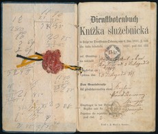 1867 Kétnyelvű Cselédkönyv 15 Kr Okmánybélyeggel - Sin Clasificación