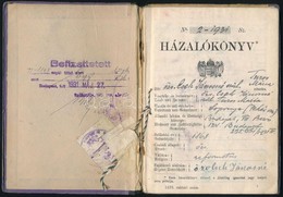 1931 Házalókönyv Kézmű- és Rövidáru Kereskedő Számára, Bejegyzésekkel, Pecsétekkel - Sin Clasificación