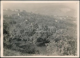 Cca 1932 Kinszki Imre (1901-1945) Budapesti Fotóművész Pecséttel Jelzett, Vintage Fotóművészeti Alkotása (Kilátás A Szen - Sonstige & Ohne Zuordnung