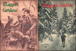 1935 A Magyar Cserkész XVI. évfolyamának 4 Db Száma - Movimiento Scout
