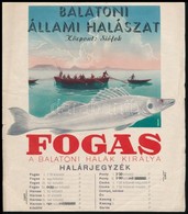 Cca 1930-1946 Siófok, Balatoni Állami Halászat Halárjegyzék, Kis Szakadásokkal - Otros & Sin Clasificación