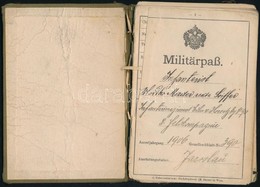 1906 Igazolvány Gyalogos Katona Számára, Lakhelyváltoztatási Bejegyzésekkel - Sonstige & Ohne Zuordnung