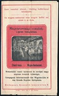 1906 Nemzetközi Vasúti Hálókocsi és Európai Nagy Express Vonatok Társasága étkező Kocsi árjegyzék, Menetrend - Ohne Zuordnung