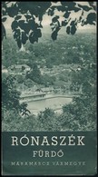 Cca 1930-1940 Rónaszék Fürdő, Máramaros Vármegye Ismertető Prospektus - Sin Clasificación