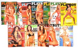 2006 Playboy Erotikus Magazin. 2006., 1-12. Sz., VIII. Teljes évfolyam, 7 Szám Címlapján Aláírással. - Sin Clasificación