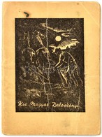 Kis Magyar Daloskönyv. Soli Deo Gloria Kiadás. (Párkány, é.n., Gondo-ny.) A Borító Rajza Menyhárt József (1901-1976) Mun - Sonstige & Ohne Zuordnung