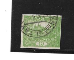 TSCMi.Nr. 25 U / CSSR - Hradshin 5 H  O - Used Stamps