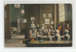 Pays Bas - Holland Amsterdam Burgerweejes école Ed Scaefer's Autochrom 752 - School