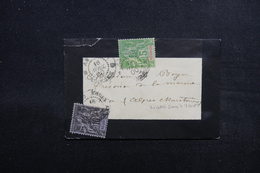 RÉUNION - Enveloppe Pour Nice En 1900, Affranchissement Type Groupe 5 Et 10 Ct - L 51638 - Cartas & Documentos